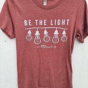 Ruby's Rubbish "Be The Light" Women's t-shirt Size S